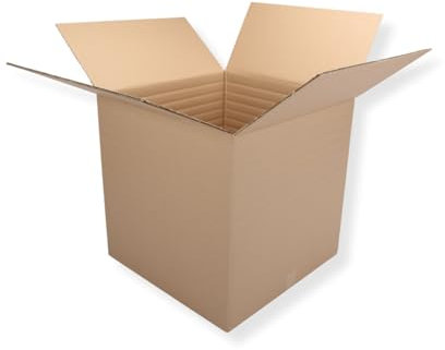 2 St. Versandkarton 600x600x600 mm für PC Monitor Felgen Karton 19 bis 21 Zoll Umzugskartons 2.40 BC 2 wellig stabil Versandschachtel 60x60x60 cm Kiste Versandbox