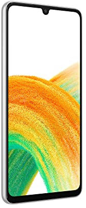 Samsung Galaxy A33 5G Smartphone Android, Display Infinity-U FHD+ Super AMOLED 6.4”¹, 6GB RAM e 128GB di memoria interna espandibile², Batteria 5.000 mAh, Awesome White [Versione Italiana]