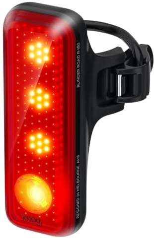 Knog Blinder R-150 USB Rechargeable Rear Tail Lamp – 150 Lumen LED with Strobe & Angled Beam for Maximum Visibility, Up to 50 Hours Runtime