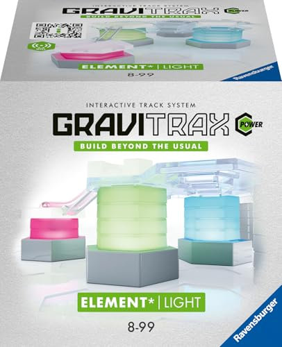 Ravensburger GraviTrax POWER Element Light 27467 - elektronische Erweiterung für deine Kugelbahn - Murmelbahn und Konstruktionsspielzeug ab 8 Jahre