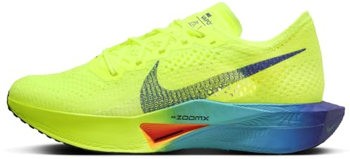 Nike Vaporfly 3 - Scarpe da corsa da donna, Volt/Nero-Scream Verde, 35.5 EU