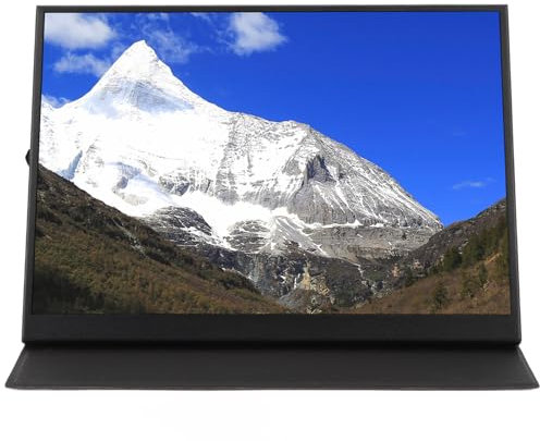 Pantalla Portátil de 11 Pulgadas, Pantalla de Computadora Tipo C 2560x1440, Segunda Pantalla Externa HDR Portátil para PC, Computadora Portátil, Consola de Juegos, Parlantes