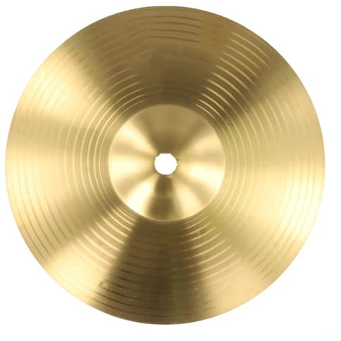 Splash - Platillo de tambor, 8/10 pulgadas, Rock Crash, Jazz Drum Platillo, instrumento de percusión, Splash Crash Hi-Hat, latón (8 pulgadas)