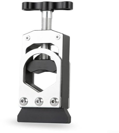 YUANGANG Bicycle Fork Tube Cutting Device Tube Holder, Aluminum Alloy Fork Shaft Cutter Saw Guide Handlebar Stem Shortener For Mountain Road Bikes(Black)