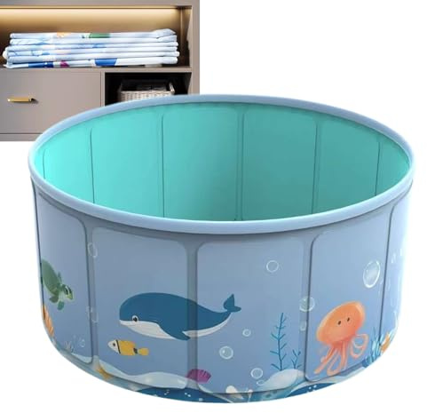 Piscina plegable para perros - Piscina infantil y bañera para perros | Juguete de agua portátil para perros para jardín exterior