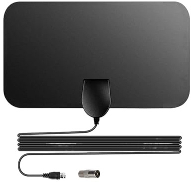 TV-antenn 4K Digital HDTV Inomhus-TV-antenn VHF (172-240 MHz)\UHF (470-860 MHz) HD Miniantenner Bredare täckning