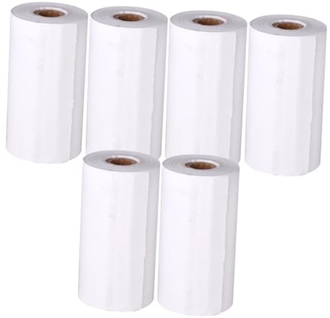 MAGICLULU 6 Rolls Thermal Transfer Printable Paper Roll for Instant Camera Photo Printer Thermal Paper Refill Replacement for ’ Instant Print Cameras