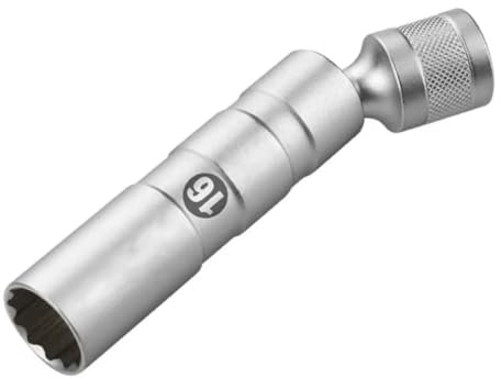 Tändstiftsnyckel, inbyggnad/byte, magnetisk, för tändstiftsnyckel 16 mm, bilreparationssats, tändstift borttagning