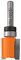 Cmt - 701.190.11b - fresa diritta per mortasare hw z2 s=6 d=19x19x54 dx c/cusc.