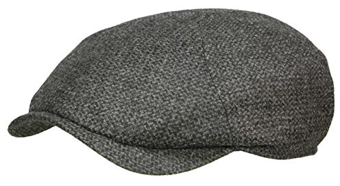 Wigens Newsboy Slim Cap Ballonmütze aus Wolle und Kaschmir