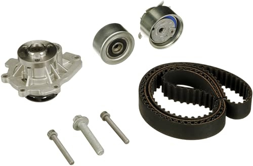 GATES KP15603XS Wasserpumpe + Zahnriemensatz Zähnezahl: 146 24 mm mit Wasserpumpe | Kompatibel mit: ALFA ROMEO 159, 159 Sportwagon, CHEVROLET AVEO / KALOS Schrägheck, AVEO / KALOS Stufenheck, AVEO Schrägheck