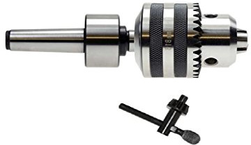 3/8 Drill Chuck On Live Ball Bearing Tailstock Center With MT2 Arbor New 2MT