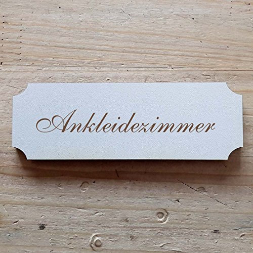 Decorative Sign Dressing Room 29 x 9.7 cm Wooden Door Sign 29 x 9.7 cm