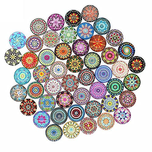 DawnDream Mosaiksteine 100/200 stücke 10mm 2 Arten Keramik Mosaikfliesen Glasdekoration für Handwerk Glas Mosaikbedarf Mosaiksteine zum basteln (Color : B, Mosaic Tile Size : 200PCS)