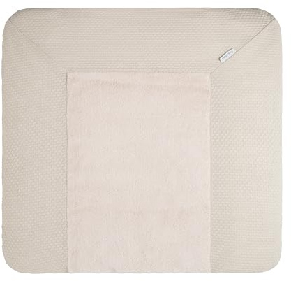 Baby's Only - Baby Wickelauflagenbezug 75x85 cm - Bezug für Wickelauflage Sky - Strickbezug für Wickelunterlage - Aus Baumwolle - Warm Linen
