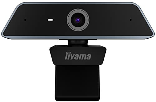iiyama UC CAM80UM-1 Huddle/Conférencier 4K avec Mise au Point Automatique (USB-C) Noir