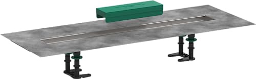 hansgrohe Installationsset 700mm RainDrain für hansgrohe Duschrinnen Fertigsets (RainDrain Rock und RainDrain Match), Bodenablauf Dusche