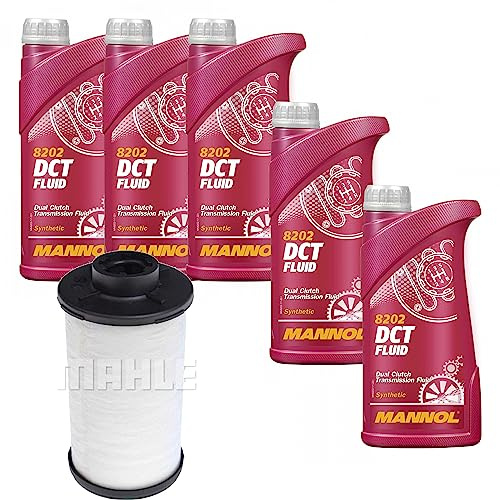 5L MANNOL DCT Fluid Getriebeölfilter für A3 Cabriolet Limousine Sportback | Motoröl MANNOL DCT Fluid 8202 Hydraulikfilter
