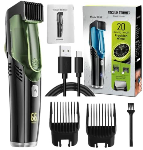 Rasoir électrique pour moustache - Tondeuse à moustache - Tondeuse électrique pour moustache - Tondeuse à moustache à batterie, tondeuse à moustache de qualité professionnelle pour