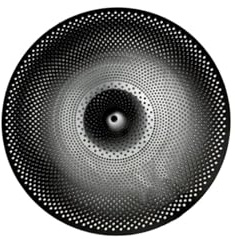 platillos splash Platillo Splash De 8 Pulgadas, Pequeño, Silencioso Y De Bajo Volumen, Para Practicar (negro)