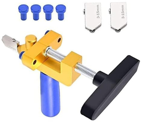 Alicates 2 en 1 para cortar azulejos, herramienta de corte de vidrio para un corte preciso y mejora la eficiencia con mango ergonómico