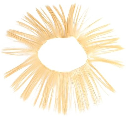 Artibetter 5stücke Teiliges Hitzebeständiges Glattes Puppenhaar Hochwertigem Synthetikfaser Elastisch Und Langlebig Für DIY Puppenperücken Detailgetreues Handarbeitszubehör