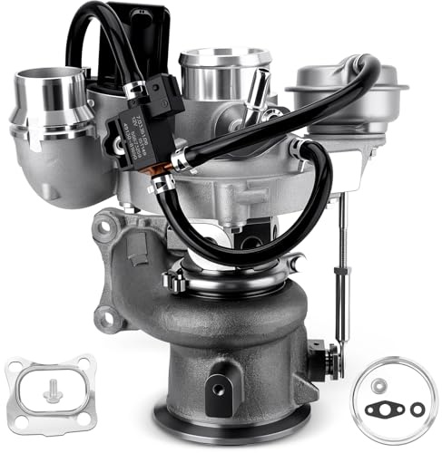 GDUKOP 25207489 1.5L Turbocharger Assembly with Actuator & Solenoid Valve Compatible with Chevrolet Malibu L LS LT RS 1.5L L4 2016-2023, Turbo charger Replace # 12669064, 12687043, 12687057, 25203932