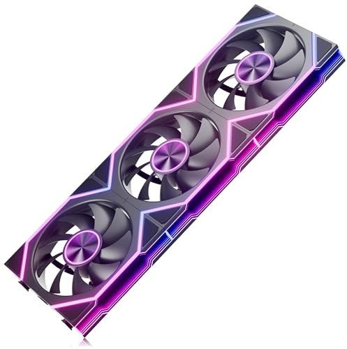 120mm ARGB PC Lüfter Infinity Mirror,Daisy-Chain Design,800–1800RPM