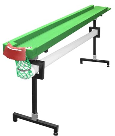 Mini-Snooker-Trainingstisch – 5-Punkt-Billardtisch for Zuhause Mit Gummifreier Bande Und Einer Tasche(B,2.4m)