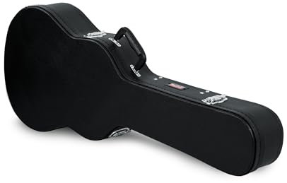 Gator Cases Hartschalen-Holzkoffer für 3/4-Akustikgitarren (GWE-ACOU-3/4)