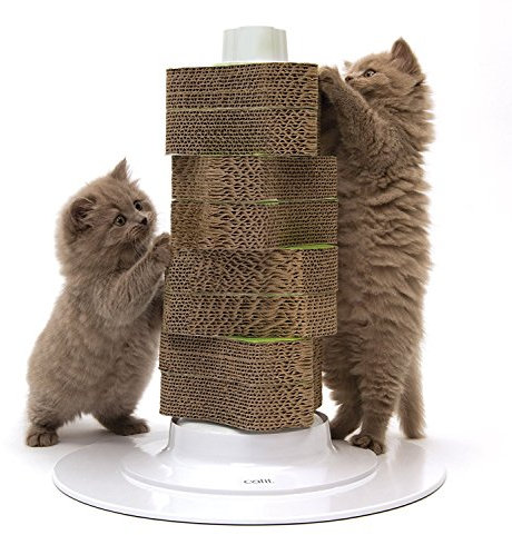 Catit Scratcher, Kratzbaum aus Pappe für Katzen, 1 Stück (1er Pack)