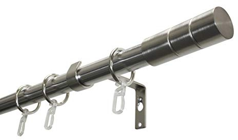 GST Set 1-Lauf Zylinder Ø 19 mm edelstahl-optik 120