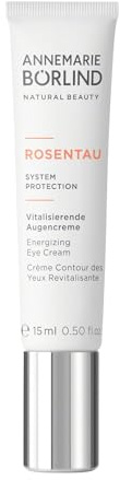 ANNEMARIE BÖRLIND ROSENTAU Vitalisierende Augencreme 15ml | Feuchtigkeitsspendende Augencreme, Anti-Aging Augenpflege, Baut Alte Hautzellen Ab, Beruhigt & Glättet die Augenpartie