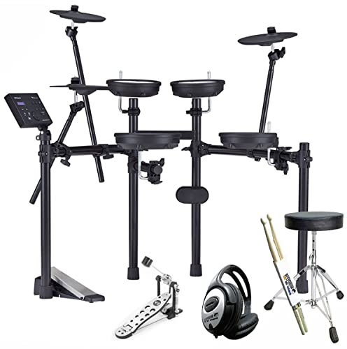 Roland TD-07DMK E-Drum Schlagzeug + keepdrum Zubehör-Set