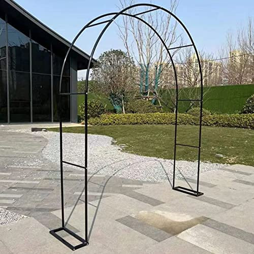 Rosenbogen-Spalier, Gartenbogen-Pergola-Metall, Kletterrosen-Torbogen-Spalier, Gartenlauben-Dekoration, Hochzeitsbogen, für Kletterpflanzen, Weinreben, Gemüse, Hochzeit, Party