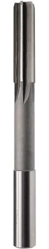 MIFANI Reibahlen 2-20 mm HSS-Maschinenreibahle mit geradem Schaft, H7/H8 Hochpräzise Reibahle aus weißem Stahl (Farbe: 5 mm H7) (Color : 17mm H8)