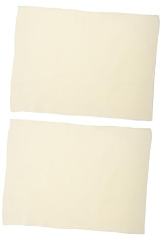 DECHOUS Linen Dough Proofing Cloth and Bread Baking Towel Set 48 x 36 Cm Natural Reusable Bread Leavening Couche for Home Bakers 2pcs Baking Supplies for Sourdough and