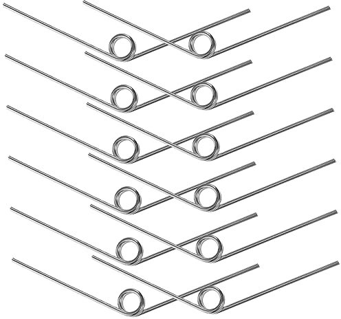 BESPORTBLE 12stücke Gartenscherenfeder Ersatz Edelstahl Kompatibel Für Hand-gartenscheren Und Baumscheren Inklusive Trimmfeder Und Federteil Für Gartenscheren Und Baumscheren