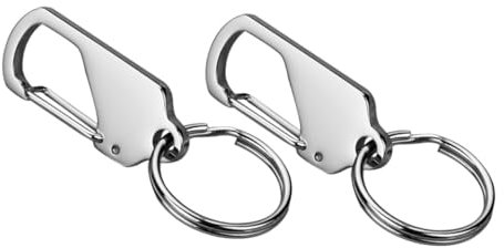 Gatuida 2 Piezas Llavero De Coche Llavero Práctico Cadena De Fijación Accesorio Para Llaves Soporte Decorativo Para Llaves