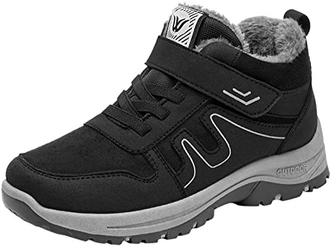 Scarpe invernali da donna, impermeabili, invernali, imbottite, scarpe da trekking, scarpe da trekking, scarpe da ginnastica, scarpe da ginnastica invernali, calde, scarpe da lavoro, a, 41 EU