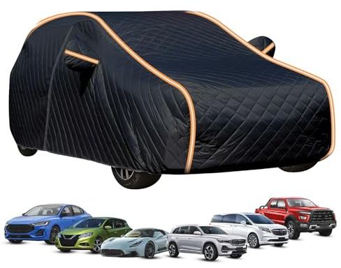 Bache Voiture Exterieur Anti Grele pour Volkswagen EOS, Protection Extérieure Imperméable - Taille sur Mesure - 4 Saisons Contre Grêle, Bande Réfléchissante-w207h