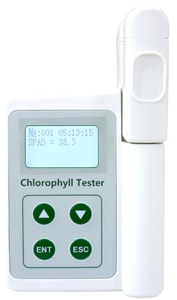 Handheld Chlorophyll Analyzer Portable Tester, (0.0-100 SPAD), Rechargeable Plant Meter for Precision Farming & Gardening