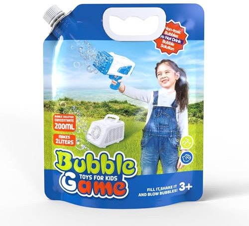 Blubbel 2 litri di liquido a bolle di sapone concentrato per pistola a bolle di sapone macchina a bolle di sapone pistola a bolle di sapone per matrimonio