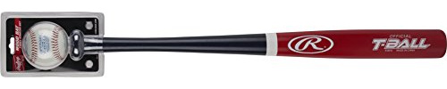 Rawlings | Wood T-Ball Bat & Ball Combo | Ash Wood | 25 Bat | 2 Barrel | Includes Rawlings TVB Ball