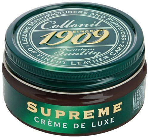 Collonil 1909 Supreme Creme De Luxe 100 ml Glattleder-Pflegecreme Dunkelbraun