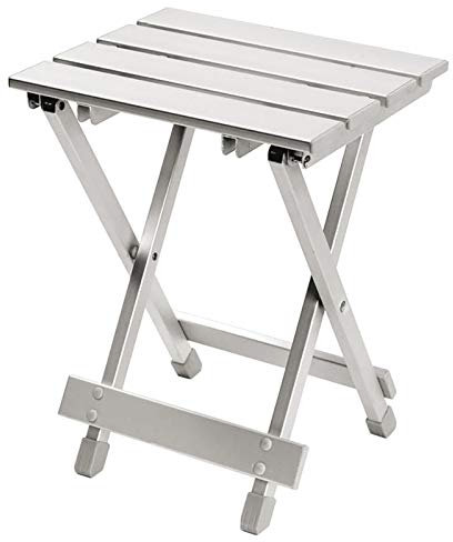 Bo-Camp Sgabello/Tablet Pieghevole Grigio 30 x 25 x 40 cm