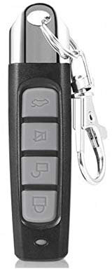 Telecomando universale 433 MHz grigio, duplicatore di allarme per auto e serratura, per porte di garage e tapparelle