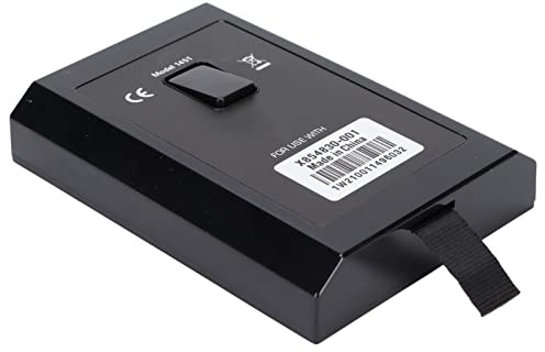 Shanrya Disque dur interne ultra fin pour jeux 360 Slim Noir 320 Go