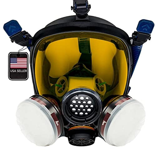 PD-100 Light Amber Full Face Respirator