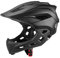 KENANLAN Full Face Helmet Youth Kid Full Face BMX Helmet, (black)